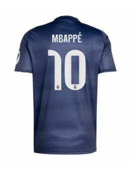 Real Madrid Kylian Mbappe #10 Replika Borta Kläder 2025-26 Kortärmad